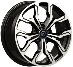 Informacin de HYUNDAI WD002, GLOSSY BLACK POLISHED, 5X114.3, 18 x 7.5"